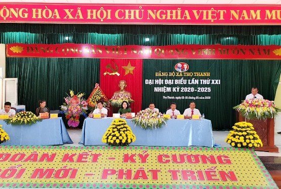 Đảng bộ xã Thọ Thanh tổ chức thành công Đại hội nhiệm kỳ 2020 – 2025